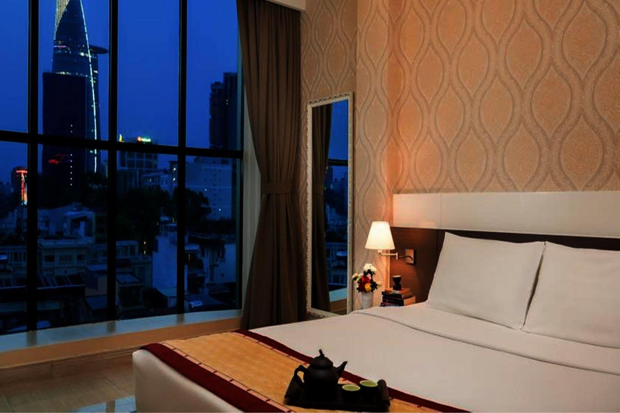 Hong Vina Hotel Cidade de Ho Chi Minh Exterior foto